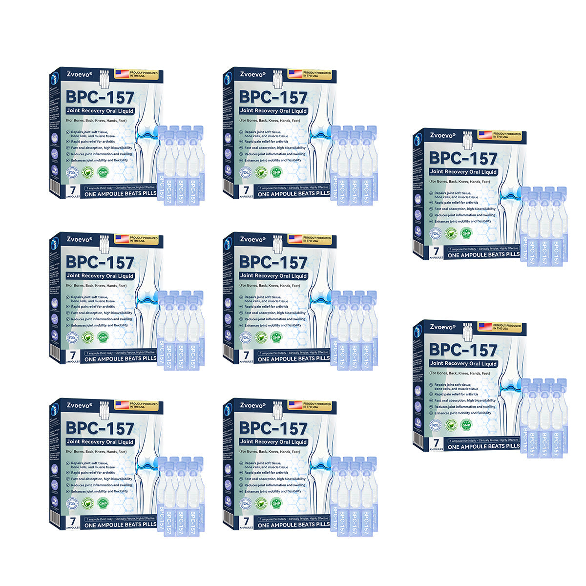 Zvoevo® BPC-157 Stabilized-Peptide Joint Recovery Oral Liquid - ✅Clinically Co-Developed with U.S. Peptide Research Alliance