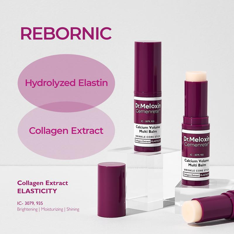 [Dr.Meloxin Official] Calcium Volume Multi Balm+Eye Patch 60ea Korean Skin Care Cosmetics with Collagen Extract Elasticity Eye Shiel dSkin Repair