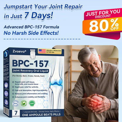 Zvoevo® BPC-157 Stabilized-Peptide Joint Recovery Oral Liquid - ✅Clinically Co-Developed with U.S. Peptide Research Alliance