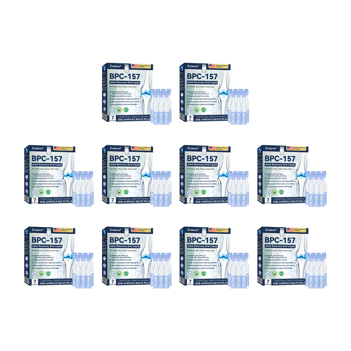 Zvoevo® BPC-157 Stabilized-Peptide Joint Recovery Oral Liquid - ✅Clinically Co-Developed with U.S. Peptide Research Alliance
