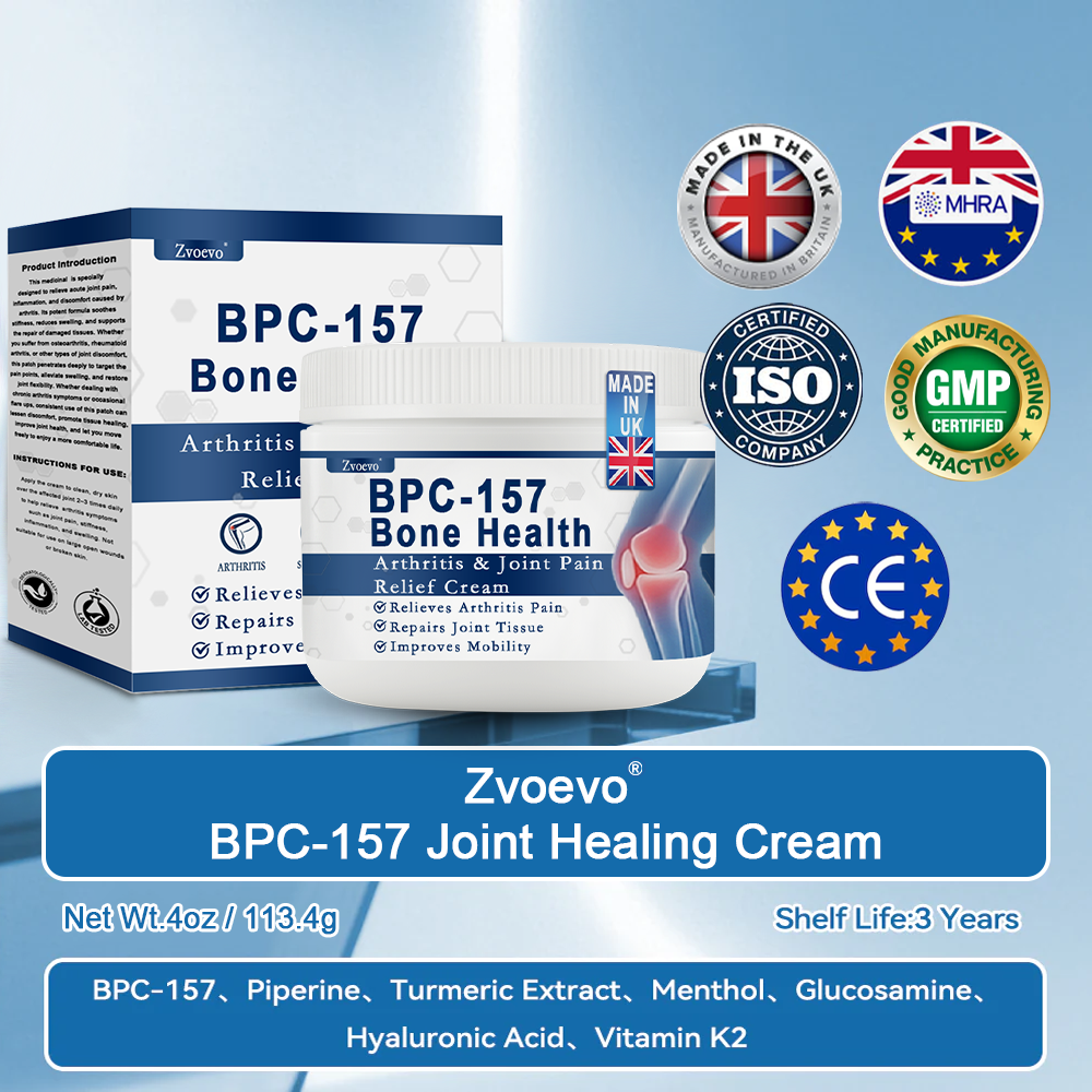 ✅ Zvoe𝐯𝗼® 𝗕𝖯𝖢-𝟏𝟓𝟕 Joint Healing Cream (🏅The Ultimate Solution for Muscle Aches, Arthritis, Joint Pain, Nerve Pain, Inflammation, and Stiffness)