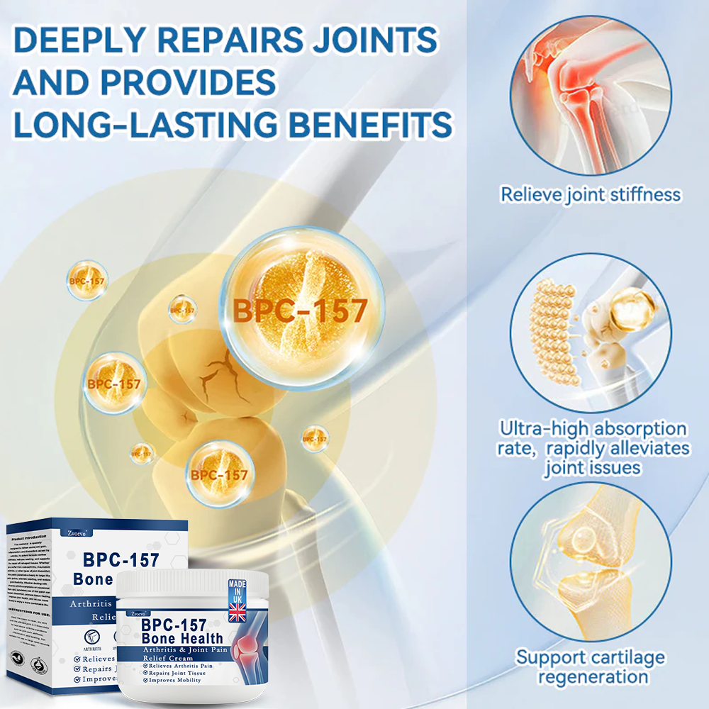 ✅ Zvoe𝐯𝗼® 𝗕𝖯𝖢-𝟏𝟓𝟕 Joint Healing Cream (🏅The Ultimate Solution for Muscle Aches, Arthritis, Joint Pain, Nerve Pain, Inflammation, and Stiffness)