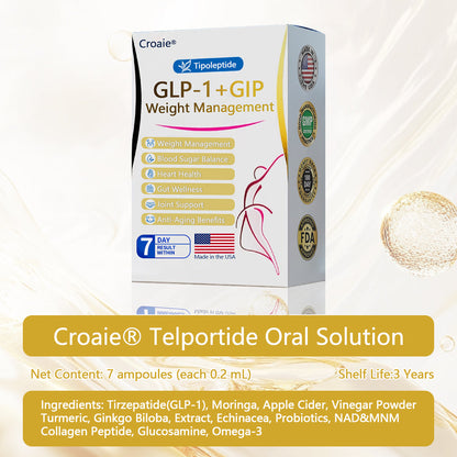 FDA 🇺🇸 | Official US Store — Zvoevo® Tirzepatide Oral Solution, GIP and GLP-1 Dual-Action Weight Loss Solution, One Bottle Daily, Results in 7 Days✨