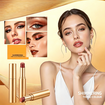 🌟 3-in-1 Shimmer Eyeshadow Stick | One Swipe, Stunning Eyes 😍