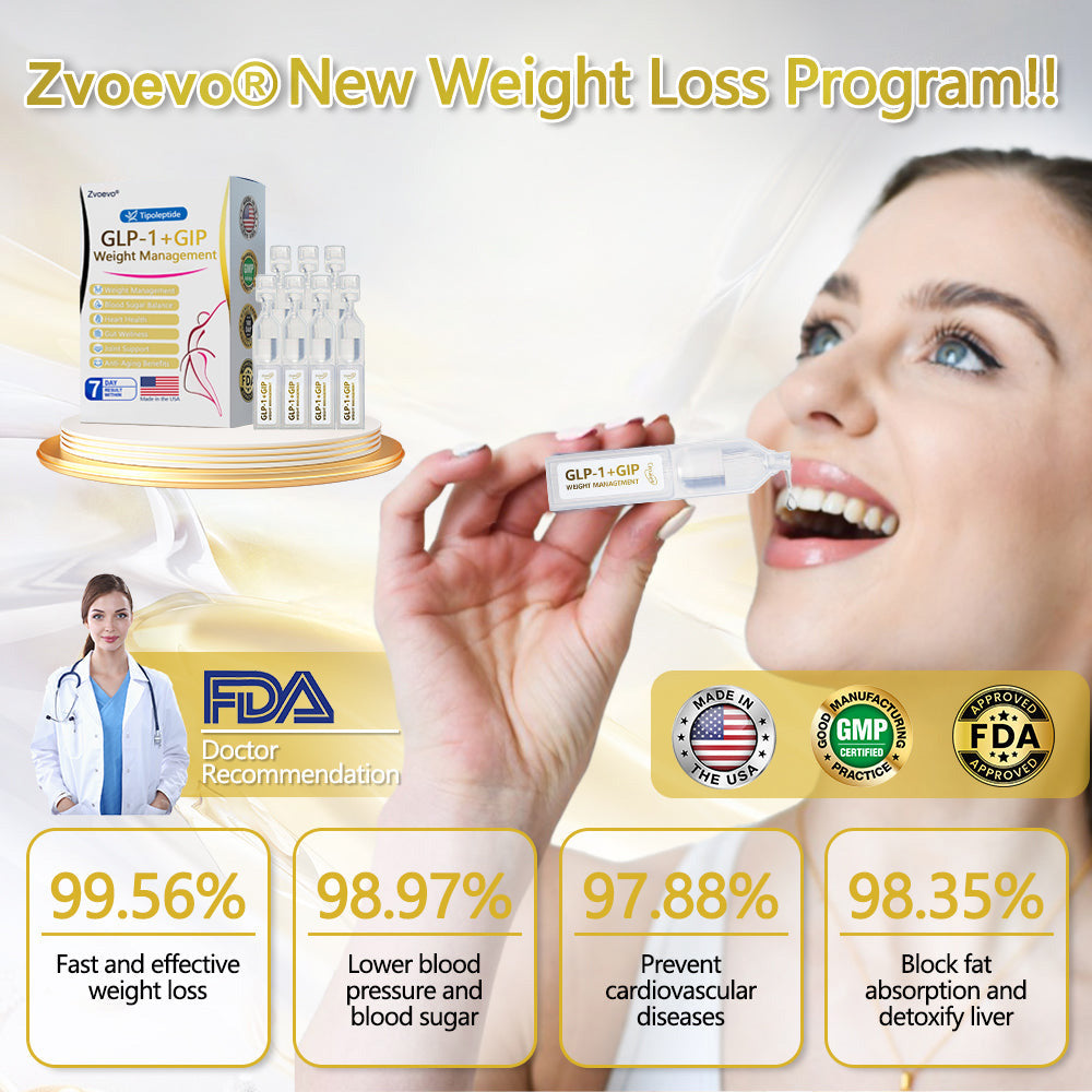 FDA 🇺🇸 | Official US Store — Zvoevo® Tirzepatide Oral Solution, GIP and GLP-1 Dual-Action Weight Loss Solution, One Bottle Daily, Results in 7 Days✨