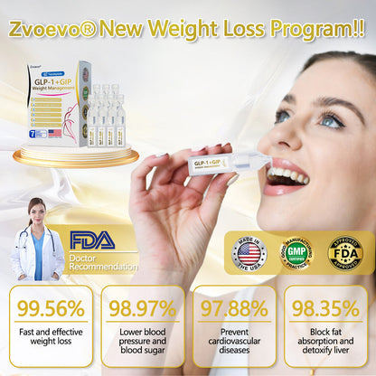 FDA 🇺🇸 | Official US Store — Zvoevo® Tirzepatide Oral Solution, GIP and GLP-1 Dual-Action Weight Loss Solution, One Bottle Daily, Results in 7 Days✨