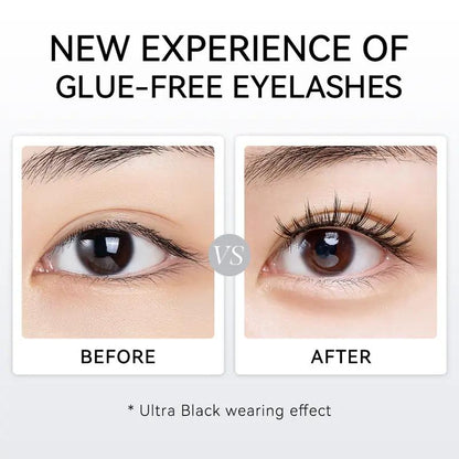 🪞Elyviana Premium Glue-Free Soft Magnetic Eyelashes Kit | Reusable & Lightweight👁️