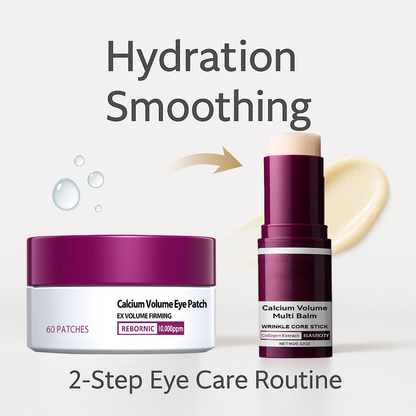 [Dr.Meloxin Official] Calcium Volume Multi Balm+Eye Patch 60ea Korean Skin Care Cosmetics with Collagen Extract Elasticity Eye Shiel dSkin Repair