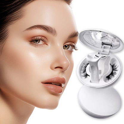 🪞Elyviana Premium Glue-Free Soft Magnetic Eyelashes Kit | Reusable & Lightweight👁️
